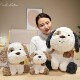 Hong Kong Sc Sitting Posture Big-Eared Dalmatian Plush Toy Puppy Doll for Children and Girls Holiday Gift