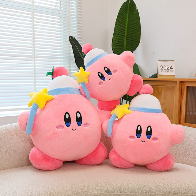 Japanese St Kirby Plush Toy Pink Cute Doll Pillow Girl Sleeping Pillow