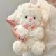 Japanese St Soothing Lamb Plush Toy Doll Birthday Hat Stuffed Toy Birthday Gift Children's Sleeping Companion Doll