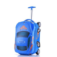 Синий автомобиль (крышка коробки + наклейка + посадочный талон)