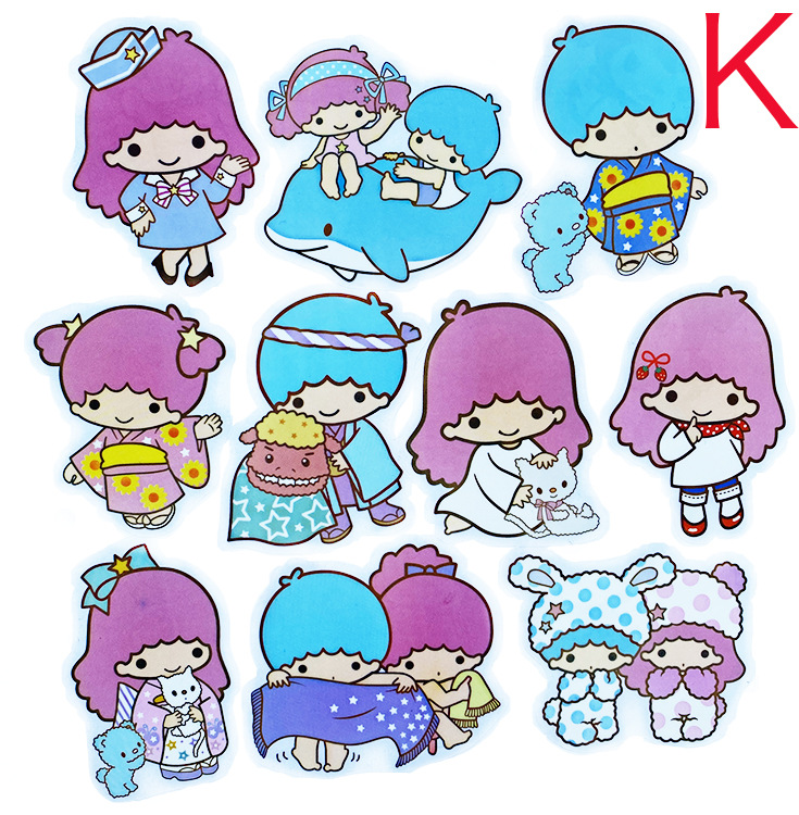 Waterproof and oil-proof PVC hand account notebook sticker Gemini waterproof and oil-proof tear not rotten PVC