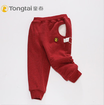 Tongtai special spring and autumn fashion mens and womens baby cotton trousers Baby casual trousers out pants bottoming 0676