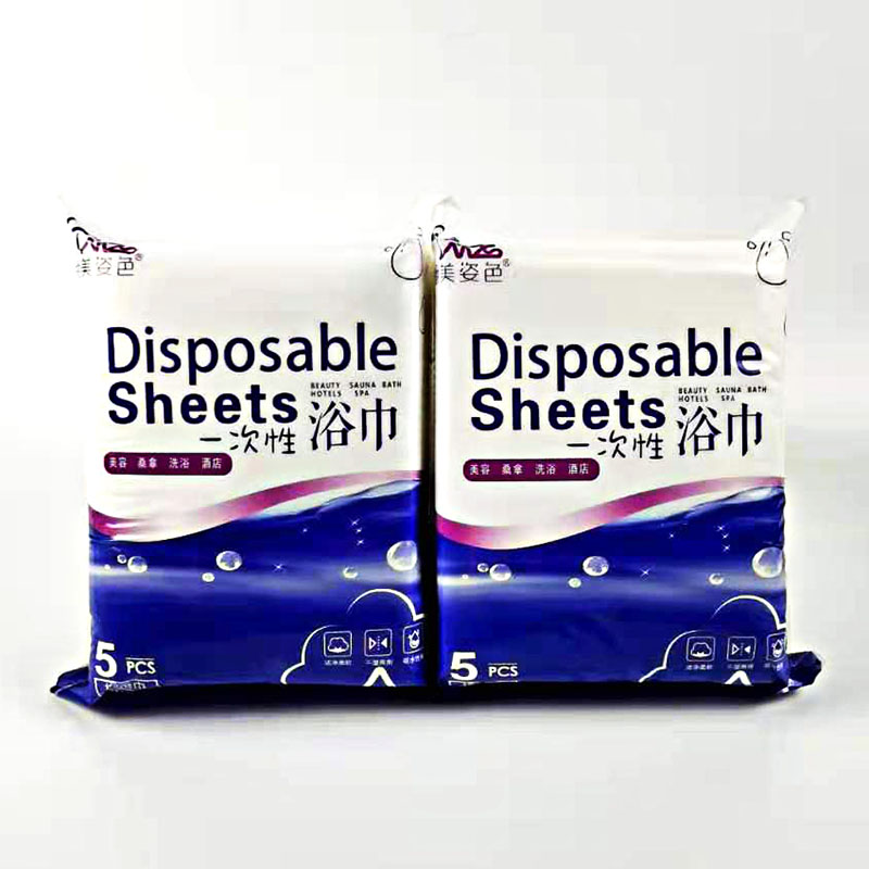 50 disposable bath towel cotton thickened large adult travel hotel property operating non-compressed towel customization