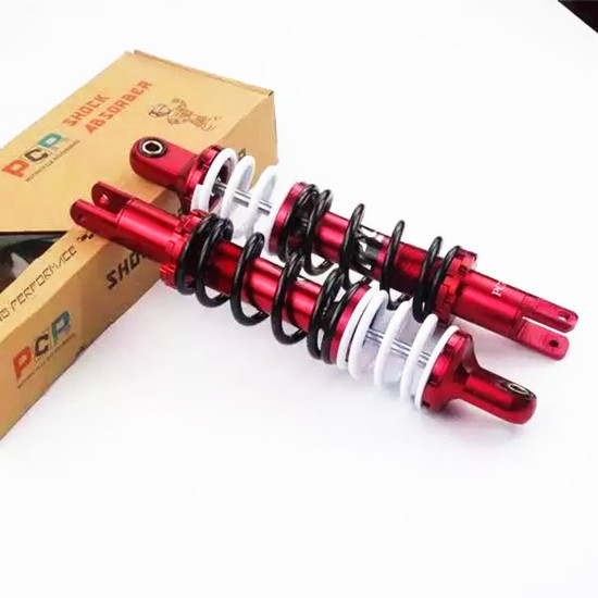 Xe máy sửa đổi phụ tùng giảm xóc sau xe tay ga WISP sửa đổi giảm xóc sau 125 đôi sốc thủy lực nhún trước xe wave