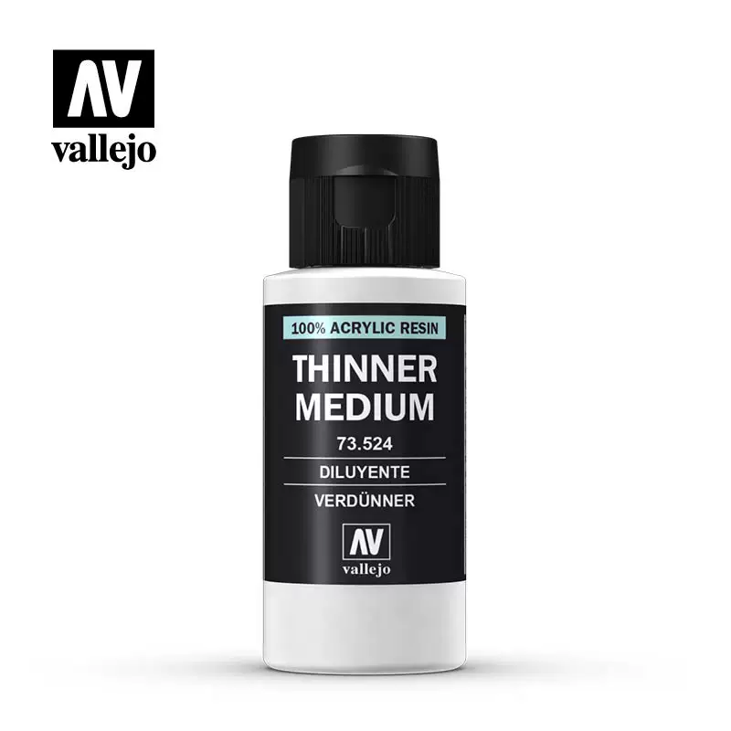 vallejo испанский AV70524/73524/60ml Водная краска для кисти - разведитель вязкости
