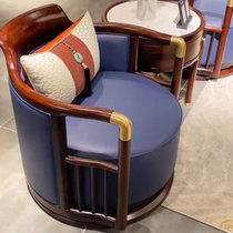 New Chinese style ebony solid wood sofa combination light luxury simple Chinese style modern home sofa living room furniture