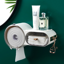 Disposable Wash Face Towel Containing Case Wall-mounted Free Dust-Proof Makeup Cotton Shelve Toilet Wall-mounted Box