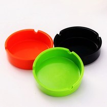 Living room resin plastic ashtray thickened round plastic fall-proof hotel KTV hotel Internet cafe special cigarette cup