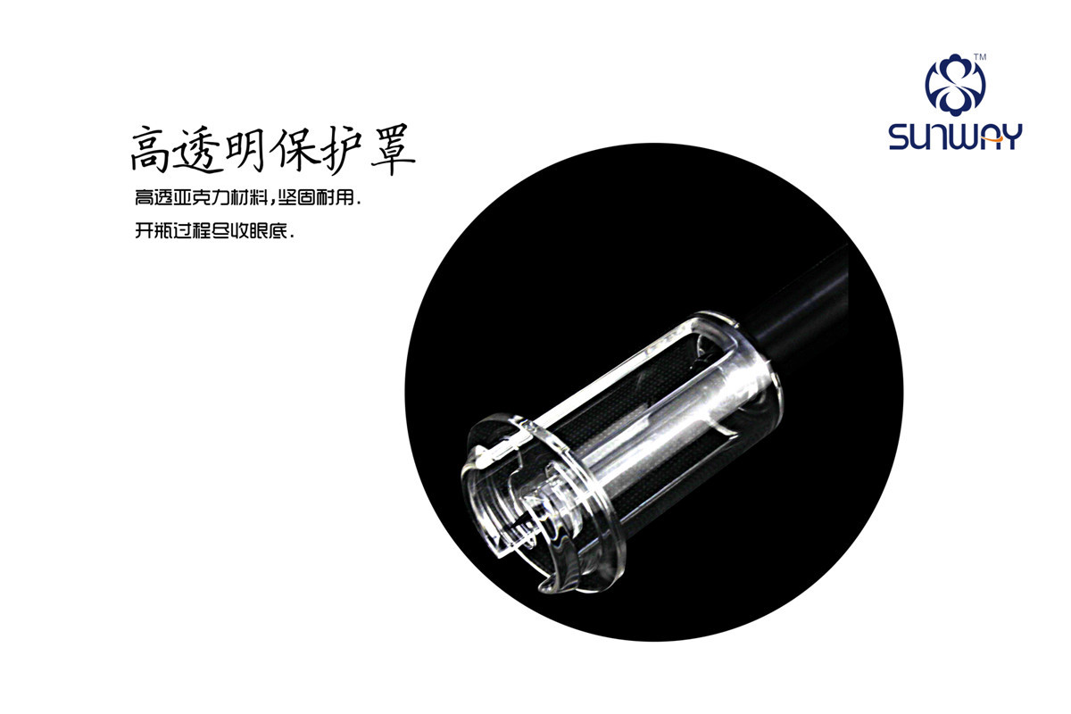 Rượu ăn mòn mở chai mở rượu Piston Chai Starter Bơm mở rượu vang sáng tạo - Rượu vang ly uống whisky