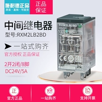 Оригинал Schneider Small Rept Electric Rxm2lb2bd DC24V 5A второй -два -закрытый DC Closed