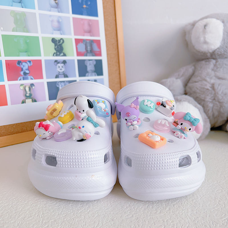 Original Crocs Shoe Accessories, Xiaohongshu Same Style Shoe Charms, Shoe Decoration Buckles, Crocs Accessories, Shoe Buckles, Sanrio