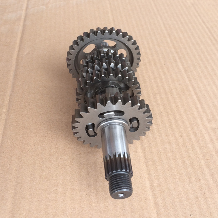 Áp dụng cho Qingqi Suzuki GS125 Suzuki King trục chính và trục phụ hộp số bánh răng vị trí bánh răng - Xe máy Gears 	nhông xích xe máy honda