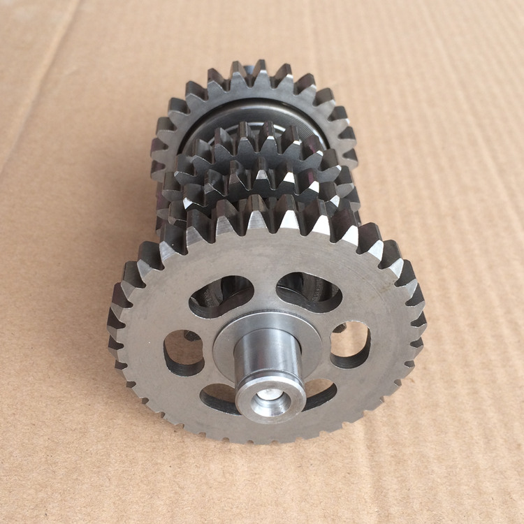 Áp dụng cho Qingqi Suzuki GS125 Suzuki King trục chính và trục phụ hộp số bánh răng vị trí bánh răng - Xe máy Gears 	nhông xích xe máy honda