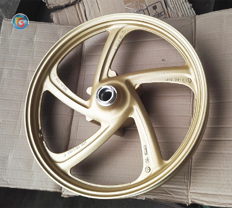 Áp dụng cho việc xây dựng Yamaha Lingyi ZY125-2 vòng thép phía trước bánh trước bằng nhôm - Vành xe máy vành xe cub