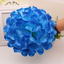 Six Day performance dance hand flower square dance props large performance flower ball cheerleading ball stage wrist flower