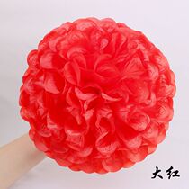 Childrens dance props hand Flower Ball performance hand flower kindergarten school square dance performance La flower blue red