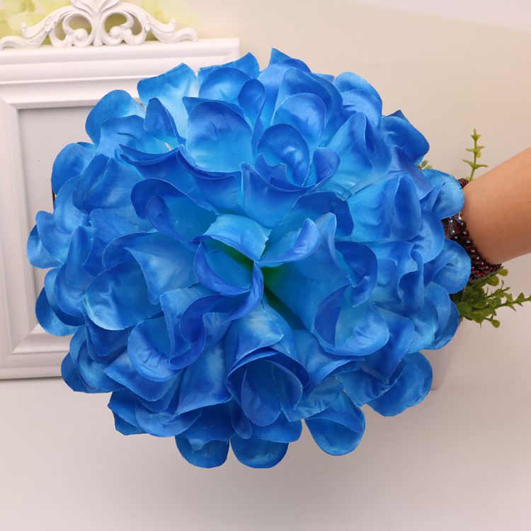 June 1st performance Dance hand flower Square dance props Large performance flower ball Cheerleading rehearsal ball Stage wrist flower