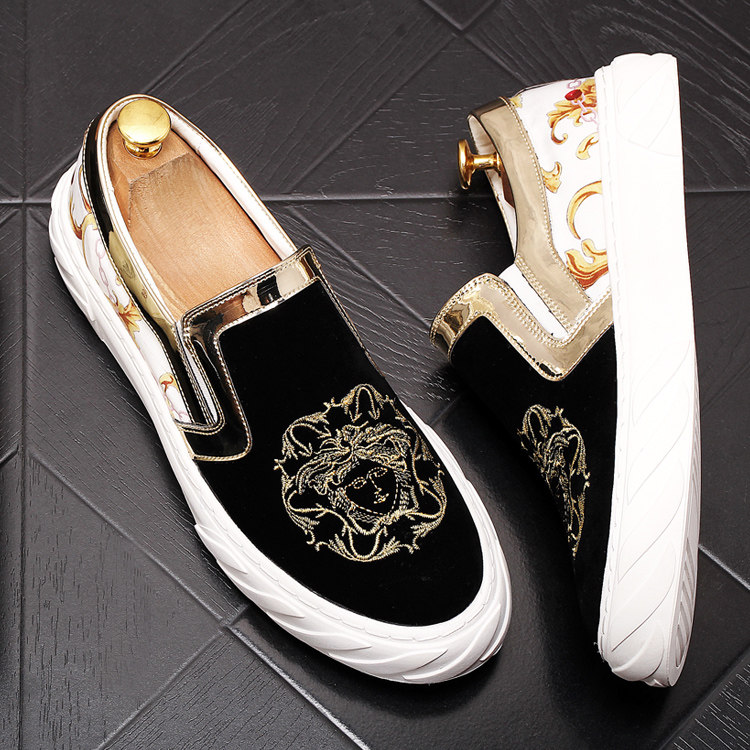 European station men's autumn and winter thick-soled lazy shoes 2021 new personality Joker one pedal youth tide shoes loafers