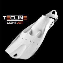 TECLINE LIGHT JET FIN Palmes de plongée sous-marine de loisirs Palmes de voyage ultra légères