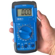 Household digital multimeter multimeter A830L portable pocket watch with test pen on-off transistor