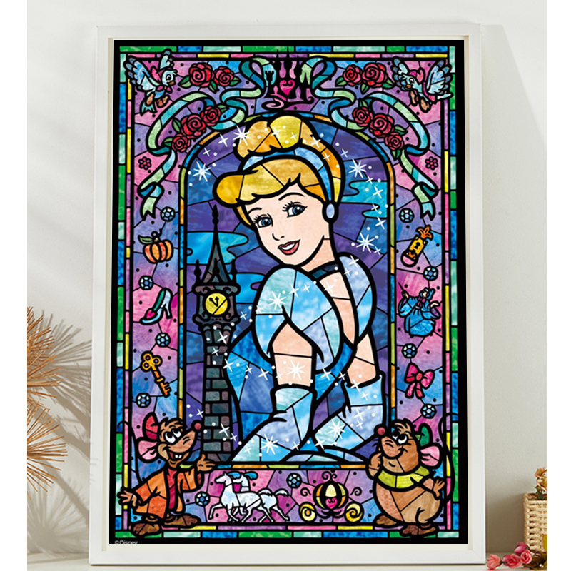 Double-Sided Transparent Puzzle Frame for Wall Hanging, Japan Tenyo 266 Pieces, 456 Pieces, 1000 Pieces, 70 Pieces, 50 Pieces Aluminum Alloy Picture Frame