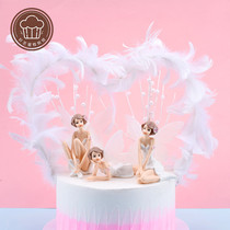 Flower Fairy Angel Doll Elf Princess Hand Office Aberdeen Cake Decoration Ornament Scene Baking Plug-In