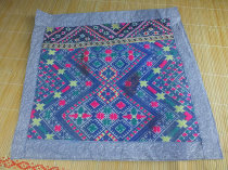 (苗里老绣） 手工刺绣 老绣品 民族风 织锦绣 织锦绣片279