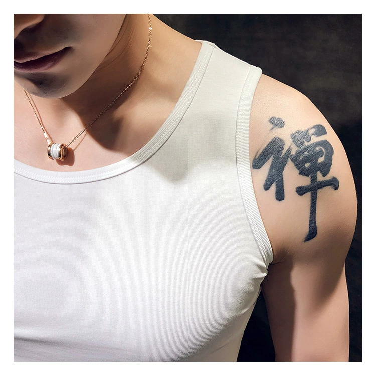 Áo vest nam cotton trẻ trung thoáng khí thể dục thể thao Kiểu dáng bó sát không tay bó sát đáy mồ hôi mùa hè - Áo vest cotton các loại áo ba lỗ nam
