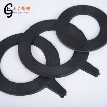 Rubber flange gasket oil resistance acid resistance aging resistance high quality thick valve flat gasket sealing ring DN15-DN500