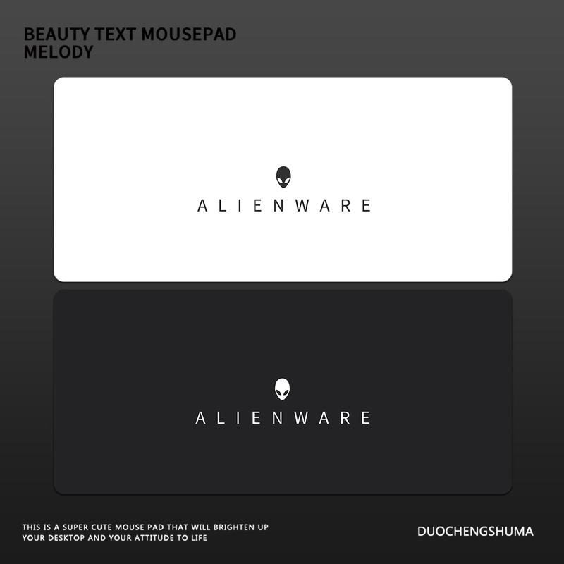 Alien Logo Mouse Pad Extra Large E-Sports Gaming Computer Keyboard Mat for Boys Office Home Desktop Mat Alien Logo Mouse Pad Extra Large E-Sports Gaming Computer Keyboard Mat for Boys Office Home Desktop Mat