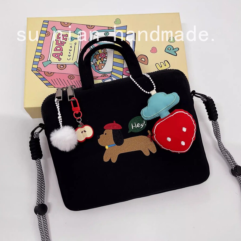 Original Protective Case for Apple Mini E-Books, Niche Style, Cute Style, Portable for Outings, iPad Tablet Inner Sleeve, Storage Bag, Handbag, Lightweight Computer Bag, Protective Bag