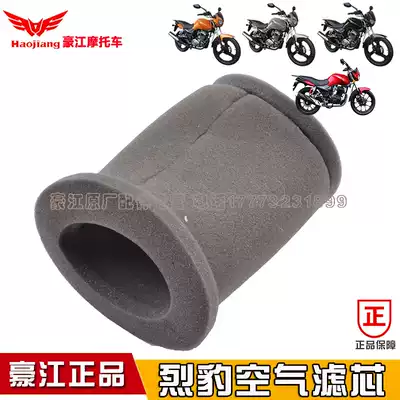 Haojiang Original Locomotive Parts HJ125-8A 2A Leopard HJ150-8B Air Filter Filter Element Air Filter Core