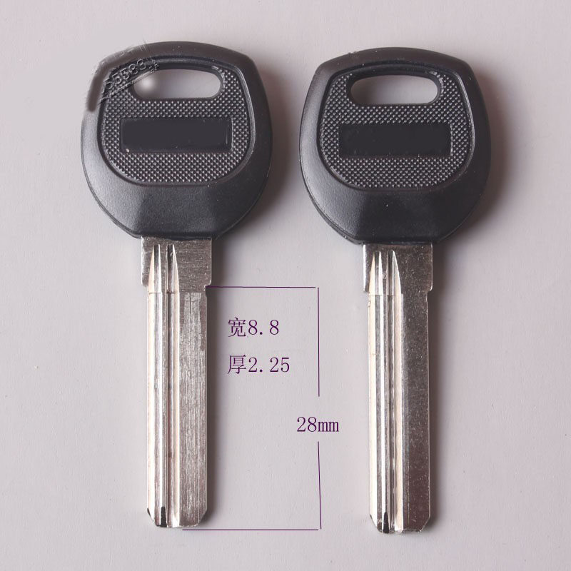 Rubber Short Bailey anti - theft door lock key embryo key key fur embryo - key embryo 04