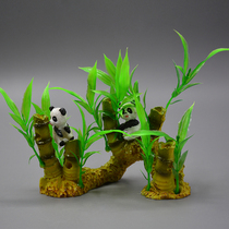 Plate decoration Bamboo leaf seafood posture decoration sashimi cold plate decoration embellishment flowers and plants Creative plate decoration small ornaments