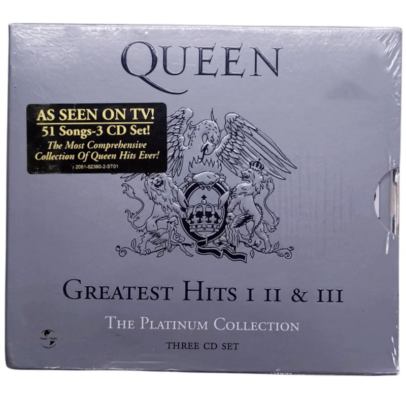 In Stock, Free Shipping Us Queen - Greatest Hits I Ii Iii 3Cd Album