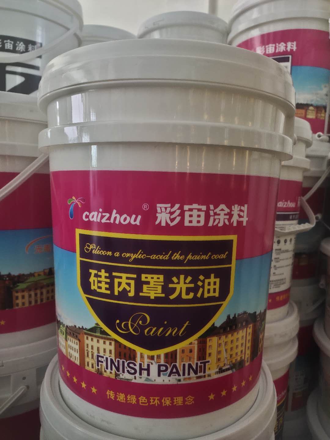 Transparent varnish varnish surface oil real stone paint cultural stone rockery varnish silicon acrylic interior and exterior walls universal