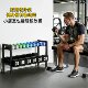 Double-Layer Home Dumbbell Rack, Fitness Equipment Storage Rack, Easy to Place Fitness Equipment in Small Spaces, Kettlebell Storage Rack