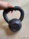 Solid Cast Iron Painted Kettlebell, Integrated Kettlebell and Dumbbell, Men's Fitness, Firefighting Training, Competitive Kettlebell Stand