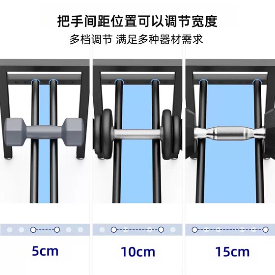 Double-Layer Home Dumbbell Rack, Fitness Equipment Storage Rack, Easy to Place Fitness Equipment in Small Spaces, Kettlebell Storage Rack