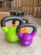 Solid Cast Iron Kettlebell for Women's Personal Training, Hip Lift, Painted 6kg 12kg Kettlebell, Dipped Dumbbell for Men's Fitness Equipment