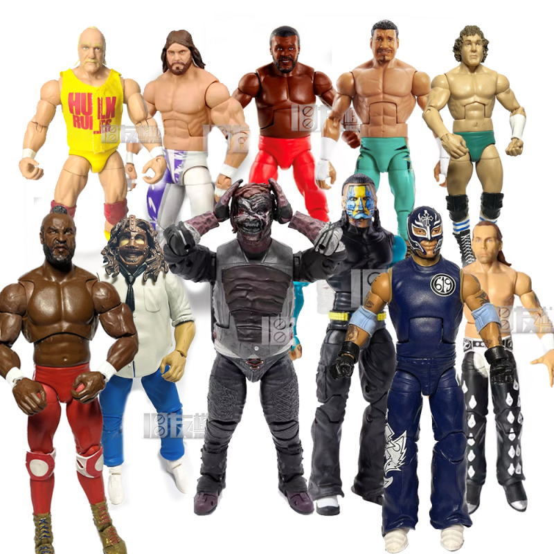 [Special Offer] Ring Wrestling Super Action Figure Hardy Reher Evil God Hogan Hbk