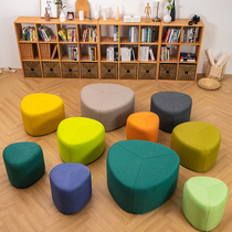 Clothing small pier clothing store sofa waiting rest area lazy foot pedal casual shoe stool special-shaped Pebble stool