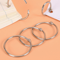 Photo Book Card Coil ring iron ring circle bookrings Live ring card book punch ring ring ring circle round opening ring