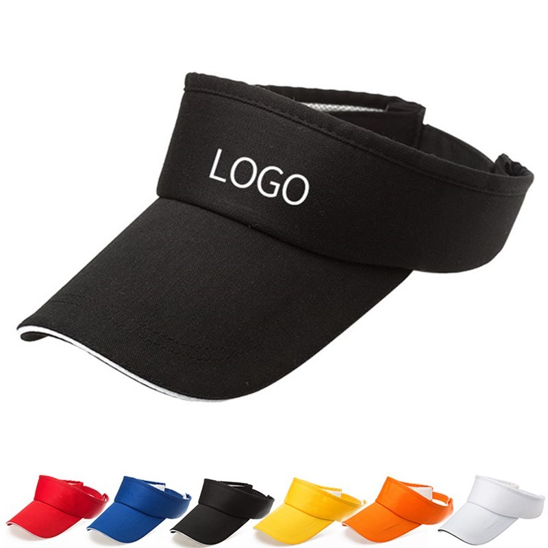 Customized empty top hat advertising hat customized summer men and women sun hat sun hat light plate hat sunscreen hat printing logo