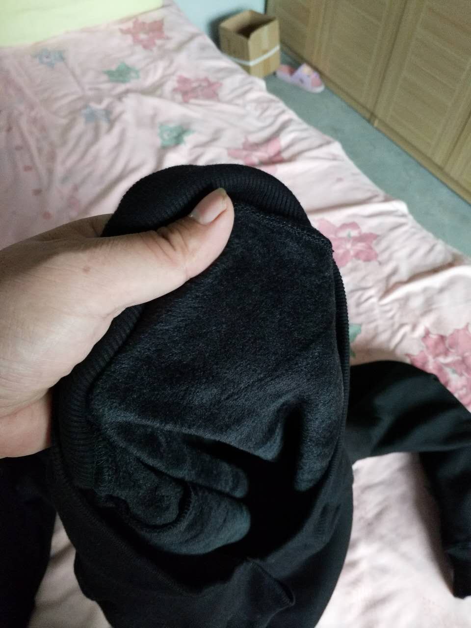 Đặc biệt hàng ngày mùa thu và mùa đông nam cotton dày cộng với áo len nhung dài tay cộng với phân bón áo ấm XL áo khoác nỉ form rộng