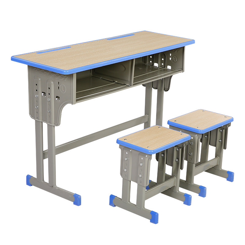 School desks and chairs primary and secondary school students desks factory direct sales can lift training class tutoring class children learning home