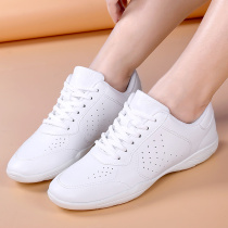 New style work shoes special shoes for aerobics womens white cheerleading shoes broadcast gymnastics vitality gymnastics competition shoes