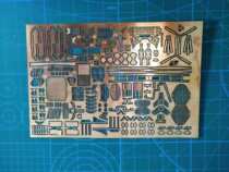 SS-Model 700145 1:700 Glory Class Cruiser Set modification with barrel