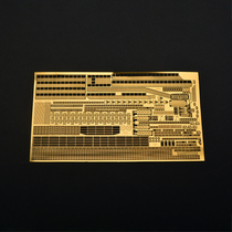 SSMODEL 1350 US Nimitz class aircraft carrier model details retrofitting etched sheet