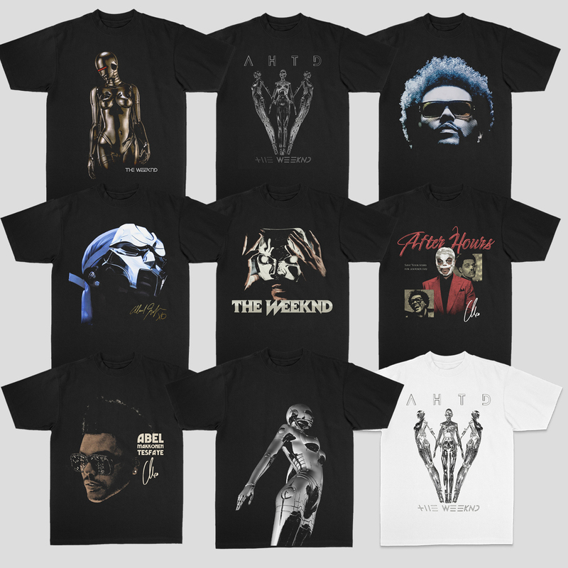 The Weeknd after Hours Til Dawn American-Style Short-Sleeve Digital Direct-Print T-Shirt The Weeknd after Hours Til Dawn American-Style Short-Sleeve Digital Direct-Print T-Shirt